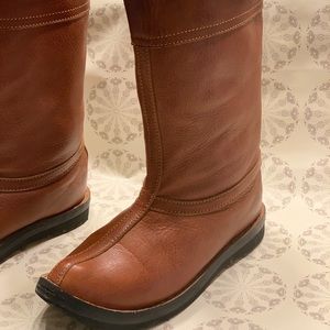 leather boots